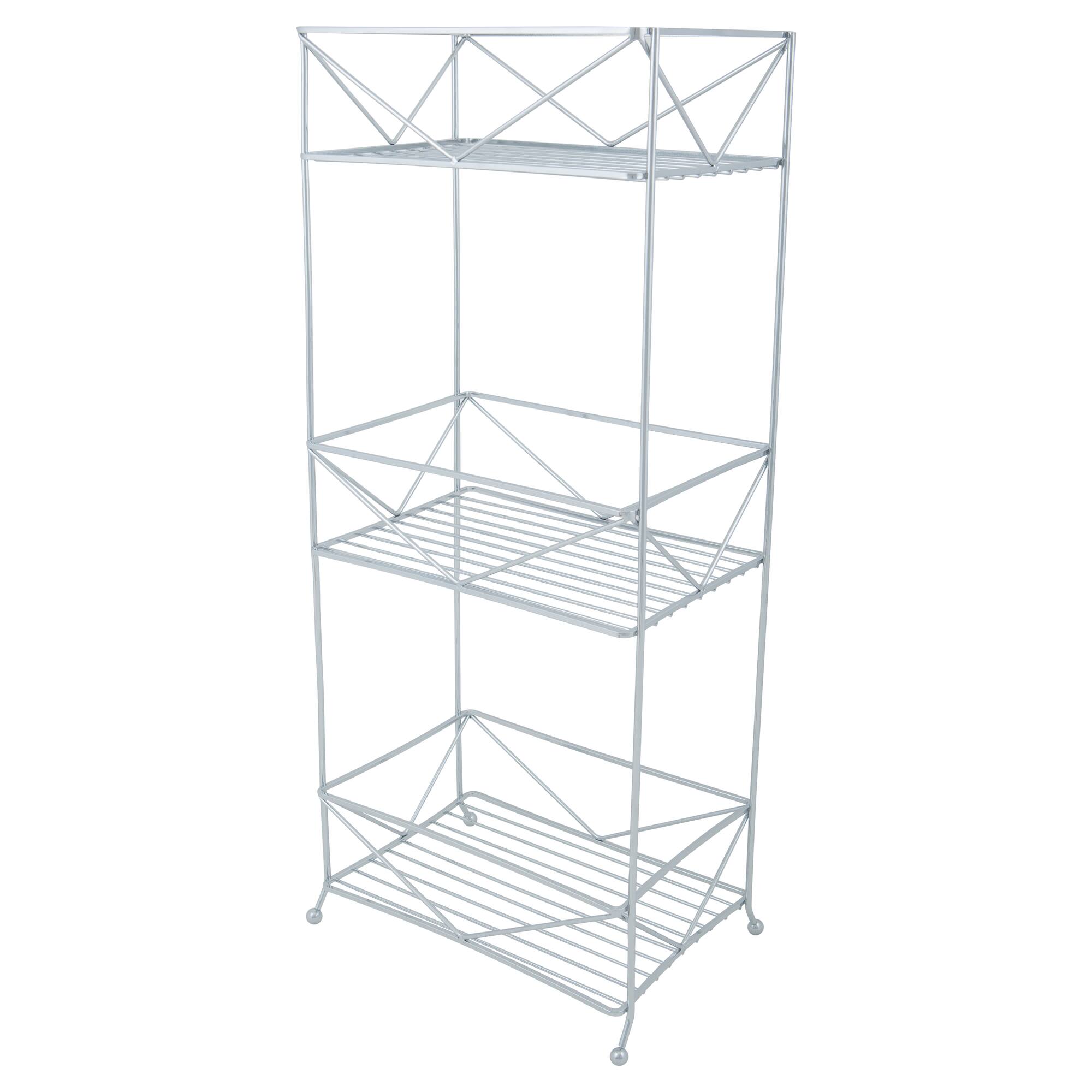 Bath Bliss Chrome Geode 3 Tier Spa Tower